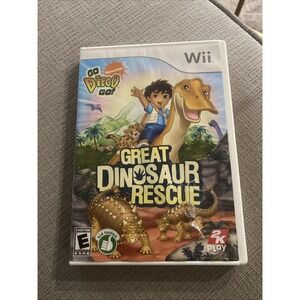 Go, Diego, Go Great Dinosaur Rescue (Nintendo Wii, 2008)